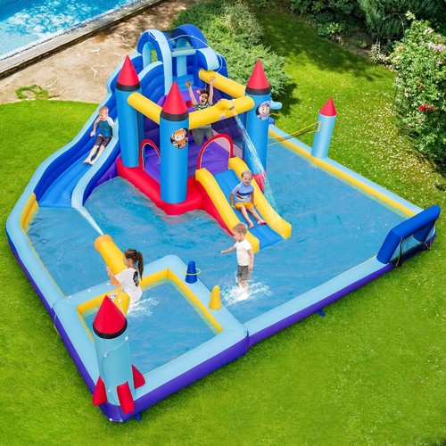 Bouncy castle water - bouncy, park