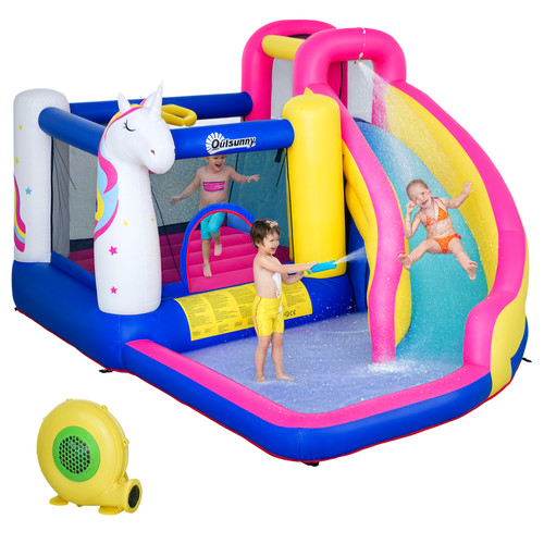 Outsunny bouncy castle - 1,