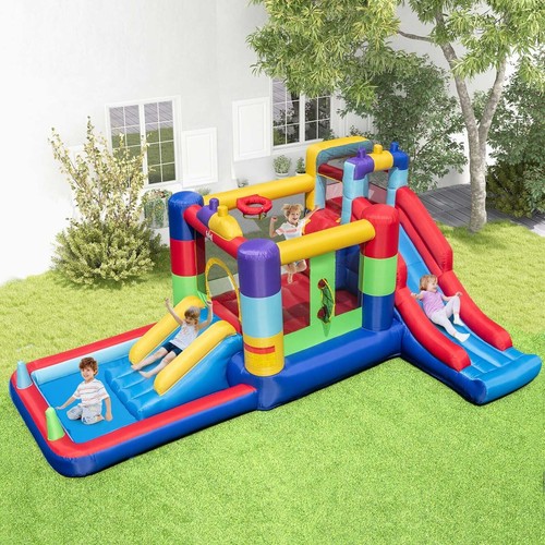 Inflatable bounce house - 7-in-1,