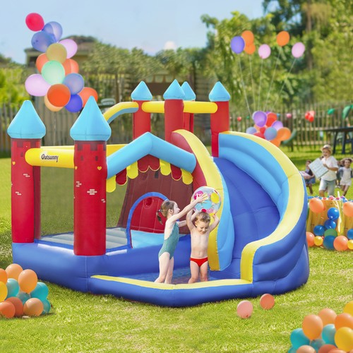 Kids bouncy castle slide - bouncy, w/