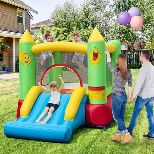 Inflatable bouncy castle - bouncy, with