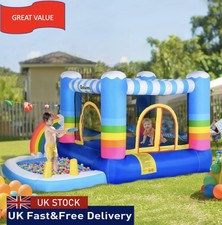 Kids Bouncy Castle with Pool