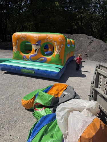 Bouncy castle inflatable - bouncy,