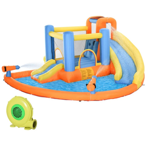 Bouncy castle children - in,