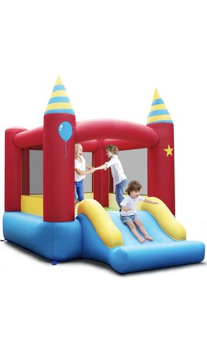 Costway kids bouncy castle - costway,