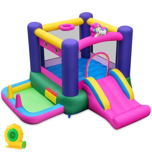 Kids bouncy castle inflatable - castle,