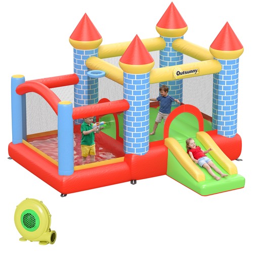 Outsunny bouncy castle - outsunny, fun