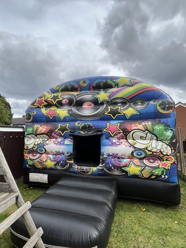 Disco dome bouncy castle - dome,