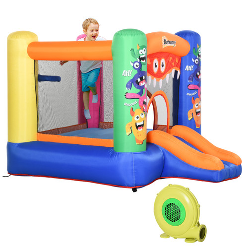 Bouncy castle with - bouncy,