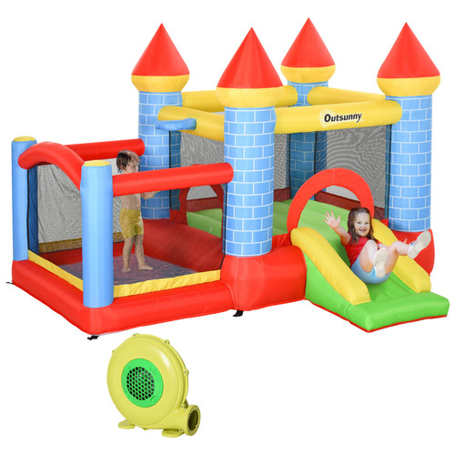 Bouncy castle with - castle,