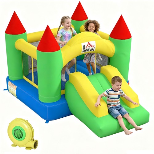 Homcom bouncy castle with - bouncy,