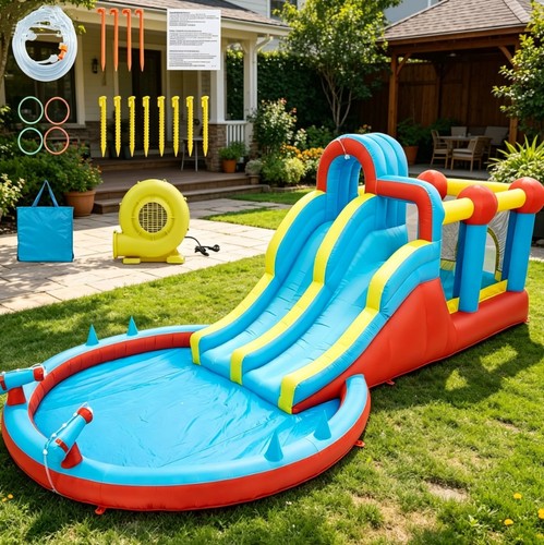 In1 inflatable bouncy castle - 8,