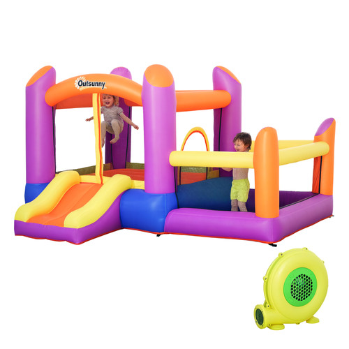 Outsunny bouncy castle - bouncy, w/